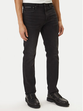 Calvin Klein Calvin Klein Džinsi LV04RF938G Melns Straight Fit