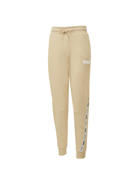 Puma Puma Spodnie dresowe 671328 Beżowy Regular Fit