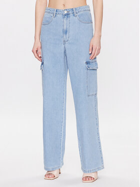 Edited Edited Jeans hlače Nalu EDT5596003 Modra Straight Fit