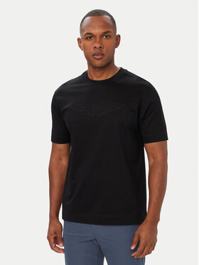 BOSS BOSS T-Shirt BOSS x ASTON MARTIN C-Taut 180 50565042 Černá Regular Fit