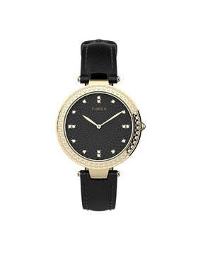 Timex Timex Zegarek City TW2V45100 Czarny