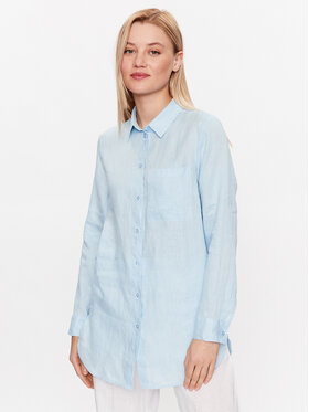 s.Oliver s.Oliver Srajca 2129198 Modra Regular Fit
