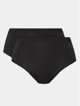 Triumph Triumph Komplektas: 2 poros klasikinių kelnaičių Smart Natural 10214889 Juoda