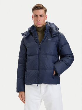 Calvin Klein Calvin Klein Kurtka puchowa LV04LH503G Granatowy Regular Fit