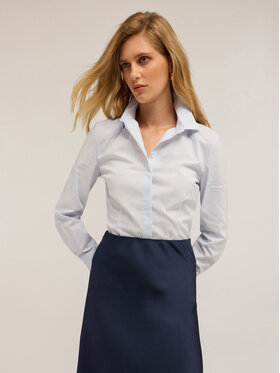 Motivi Motivi Koszula 5326Q100845N011 Turkusowy Slim Fit