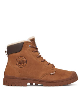 Palladium Palladium Pohodni čevlji Sp20 Cuff Lth Wp Wl 79067-291-M Rjava