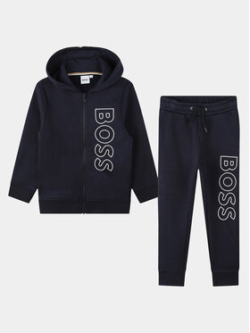 Boss Boss Dres J28121 D Granatowy Regular Fit