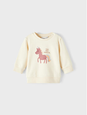 NAME IT NAME IT Суитшърт 13212668 Екрю Regular Fit