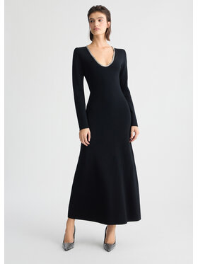 Liu Jo Liu Jo Vestito da giorno WA5039MS55N22222 Nero Regular Fit