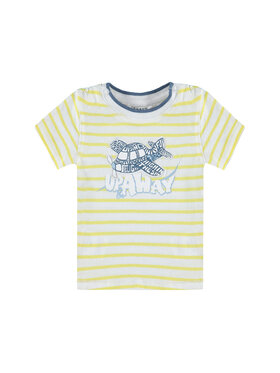 Kanz Kanz T-Shirt 1712413-4120 Żółty Basic Fit