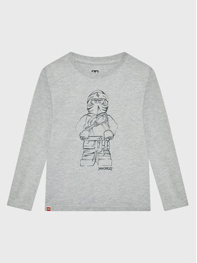 LEGO Wear LEGO Wear Bluză 12010658 Gri Regular Fit