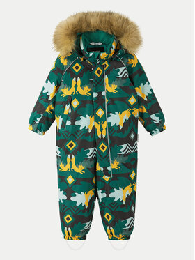 Reima Reima Zimski kombinezon Lappi 5100129C Zelena Regular Fit