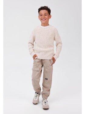 minoti minoti Spodnie cargo 33PANT257 Beżowy Cargo Fit