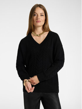 Elena Mirò Elena Mirò Sweter M067Z000831N033 Czarny Regular Fit