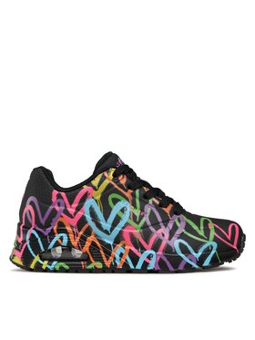 Skechers Skechers Tenisice Highlight Love 177981/BKMT Crna
