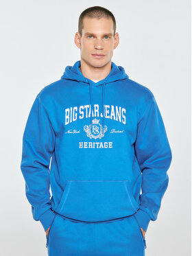 BIG STAR BIG STAR Bluza NOEL Niebieski Comfort Fit