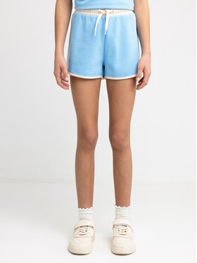 BIG STAR BIG STAR Szorty materiałowe ESTERASH Niebieski Basic Fit