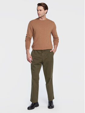 Sisley Sisley Sweter 102HS1B17 Brązowy Regular Fit