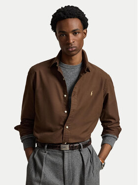 Polo Ralph Lauren Polo Ralph Lauren Košulja 710805564519 Tamno smeđa Regular Fit