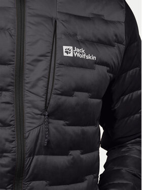 Jack Wolfskin Puhovka Passamani A61836 Črna Regular Fit