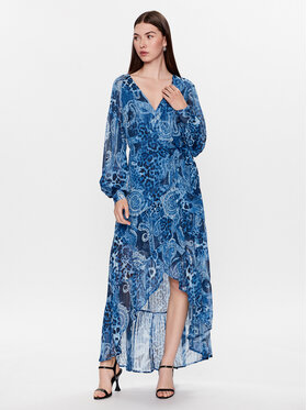 Guess Guess Haljina za svaki dan W3YK4 8WFJJ2 Tamnoplava Regular Fit