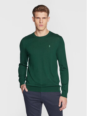 Polo Ralph Lauren Polo Ralph Lauren Sweater 710876846004 Zöld Slim Fit