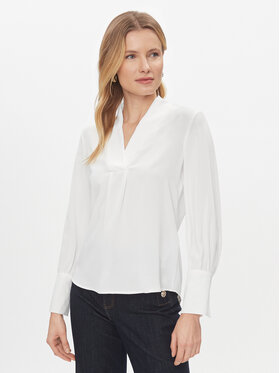 Blusa Donna Elegante Manica Lunga In Chiffon Di Rinascimento