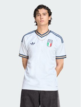 adidas adidas Koszulka techniczna 161969 Niebieski jasny Slim Fit