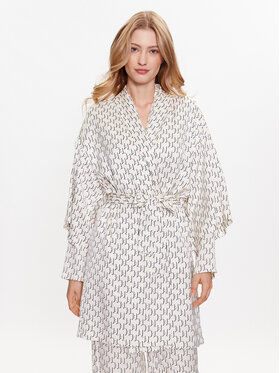KARL LAGERFELD KARL LAGERFELD Халат 225W2134 Білий Regular Fit