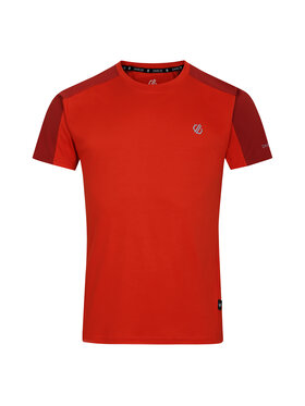 Dare2B Dare2B T-Shirt Discernible III Czerwony Short Fit
