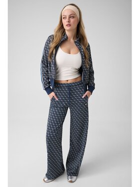 Guess Guess Spodnie materiałowe 183095 Niebieski Slim Fit