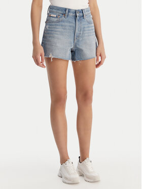 Calvin Klein Jeans Calvin Klein Jeans Szorty jeansowe LV047F765G Niebieski Straight Fit