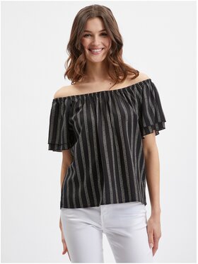 Orsay Orsay Bluzka 651136660000__40 Czarny Regular Fit