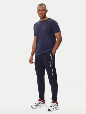 Tommy Hilfiger Tommy Hilfiger Melegítő alsó Basic Branded MW0MW08388 Sötétkék Regular Fit