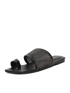 Eva Minge Eva Minge Σαγιονάρες EO-NIA-V2221-163-1 Μαύρο