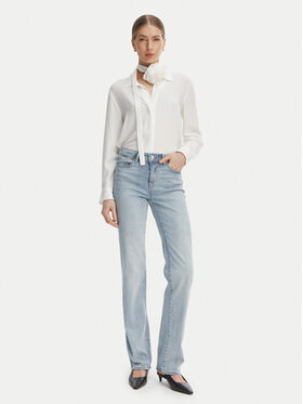 Vero Moda Vero Moda Džinsai Flash 10306824 Mėlyna Straight Fit