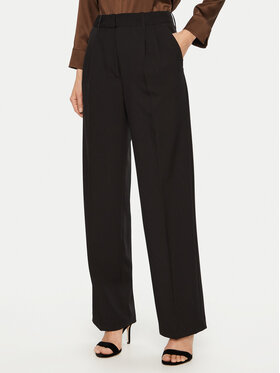 Guess Guess Текстилни панталони W5RB41 WGX02 Черен Regular Fit