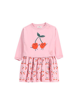 Coccodrillo Coccodrillo Kleid für den Alltag WC5129102MGN Rosa Regular Fit