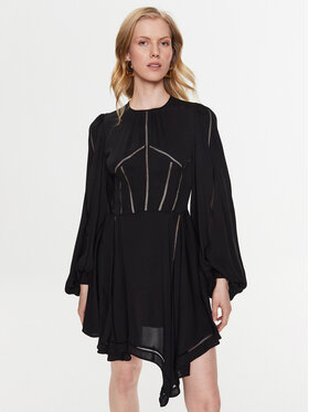 Elisabetta Franchi Elisabetta Franchi Koktélruha AB-455-32E2-V480 Fekete Regular Fit