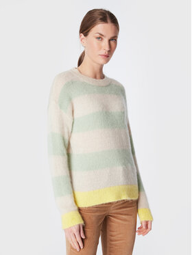 United Colors Of Benetton United Colors Of Benetton Sweter 1042E102Z Zielony Regular Fit
