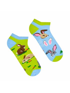 Spox Sox Spox Sox Skarpety stopki unisex Króliki Kolorowy