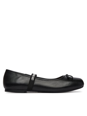 LOVE MOSCHINO LOVE MOSCHINO Baleríny JA11121G1OIE0000 Čierna