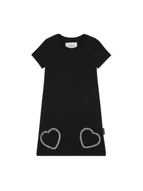 PHILIPP PLEIN PHILIPP PLEIN Vestito chemisier 27813 Nero Comfortable Fit