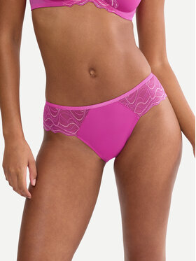 Triumph Triumph Класически дамски бикини Waves Of Glow 10226434 Тъмнорозов