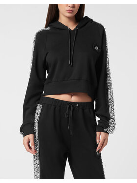 PHILIPP PLEIN PHILIPP PLEIN Bluza 26305 Czarny Regular Fit