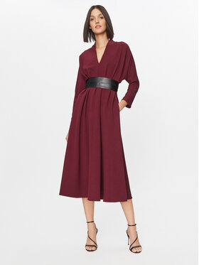 Imperial Imperial Повсякденна сукня AAFZGEU Бордовий Regular Fit