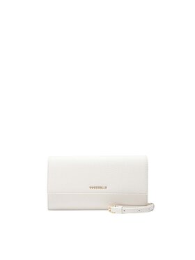 Coccinelle Coccinelle Portafoglio METALLIC S24 Bianco