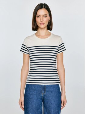 BIG STAR BIG STAR T-Shirt NORISA_403_150 Granatowy Basic Fit