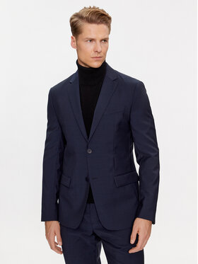 Calvin Klein Calvin Klein Švarkas K10K111721 Tamsiai mėlyna Slim Fit