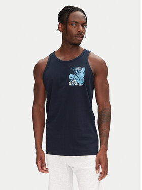 Jack&Jones Jack&Jones Tank top Hawaii 12269321 Granatowy Standard Fit